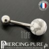 Piercing Titane interne Howlite