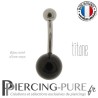 Piercing Titane interne Onyx