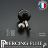 Piercing Titane interne Onyx