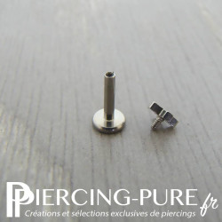 Piercing titane croix