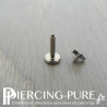 Piercing titane croix