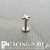 Piercing titane croix